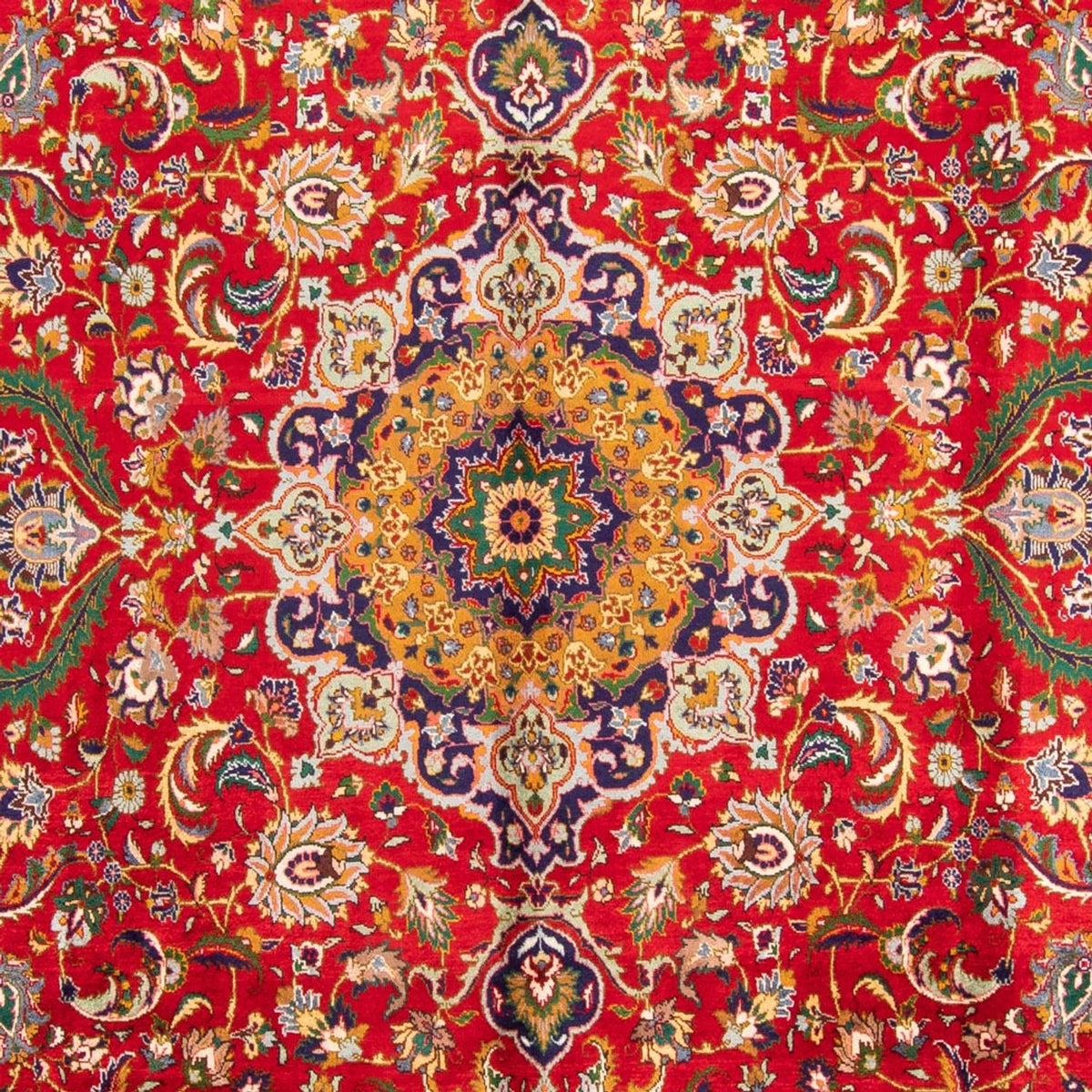 Dywan perski - Tabriz - 390 x 289 cm - czerwony