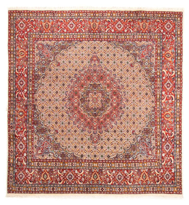 Dywan perski - Klasyczny kwadratowy  - 198 x 193 cm - beżowy