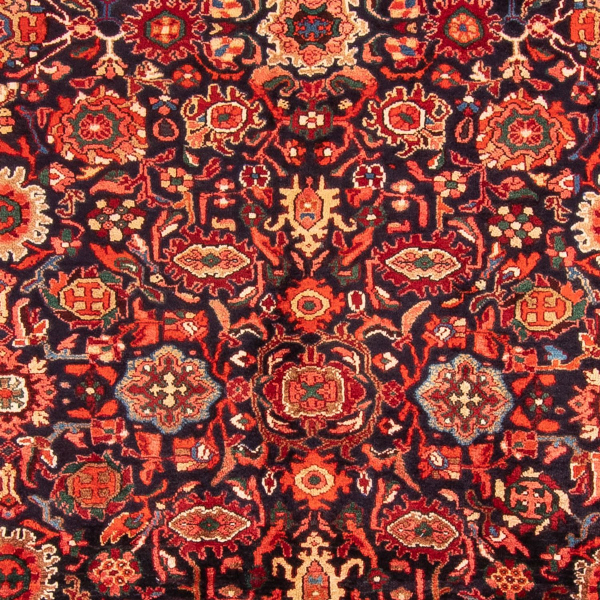 Perski dywan - Nomadyczny - 323 x 220 cm - ciemnoniebieski