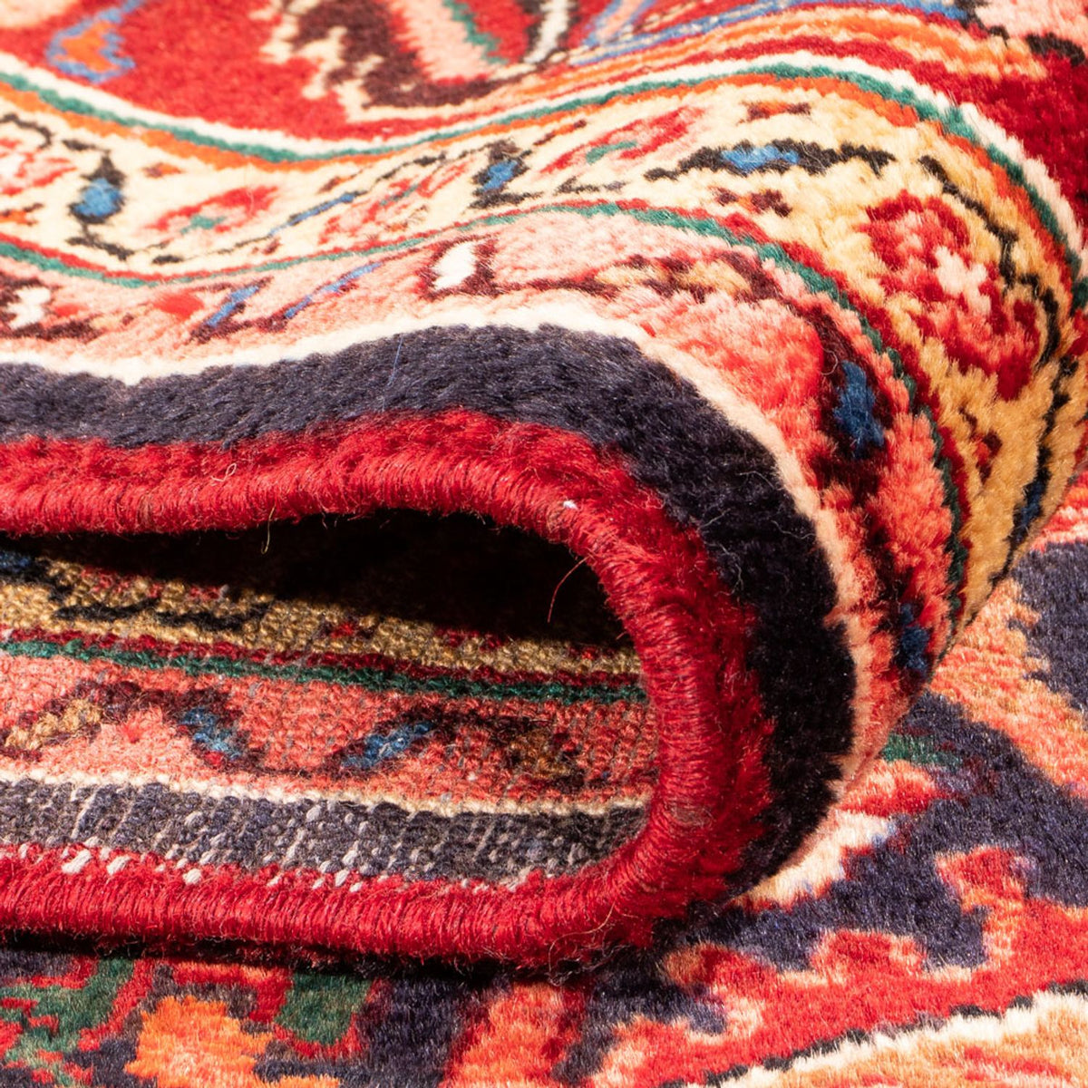 Perski dywan - Nomadyczny - 323 x 220 cm - ciemnoniebieski