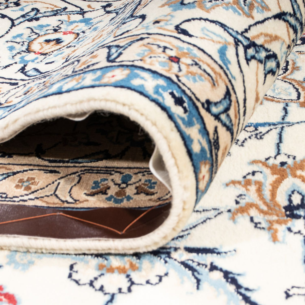 Dywan perski - Nain - Królewski - 303 x 205 cm - beżowy