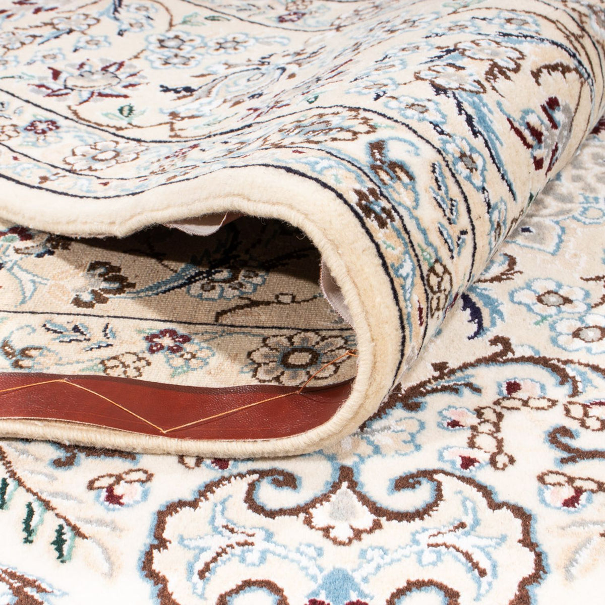 Dywan perski - Nain - Premium - 307 x 205 cm - beżowy