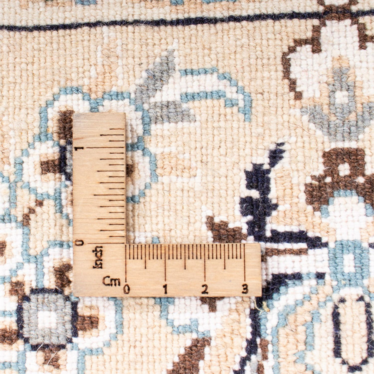 Dywan perski - Nain - Premium - 307 x 205 cm - beżowy