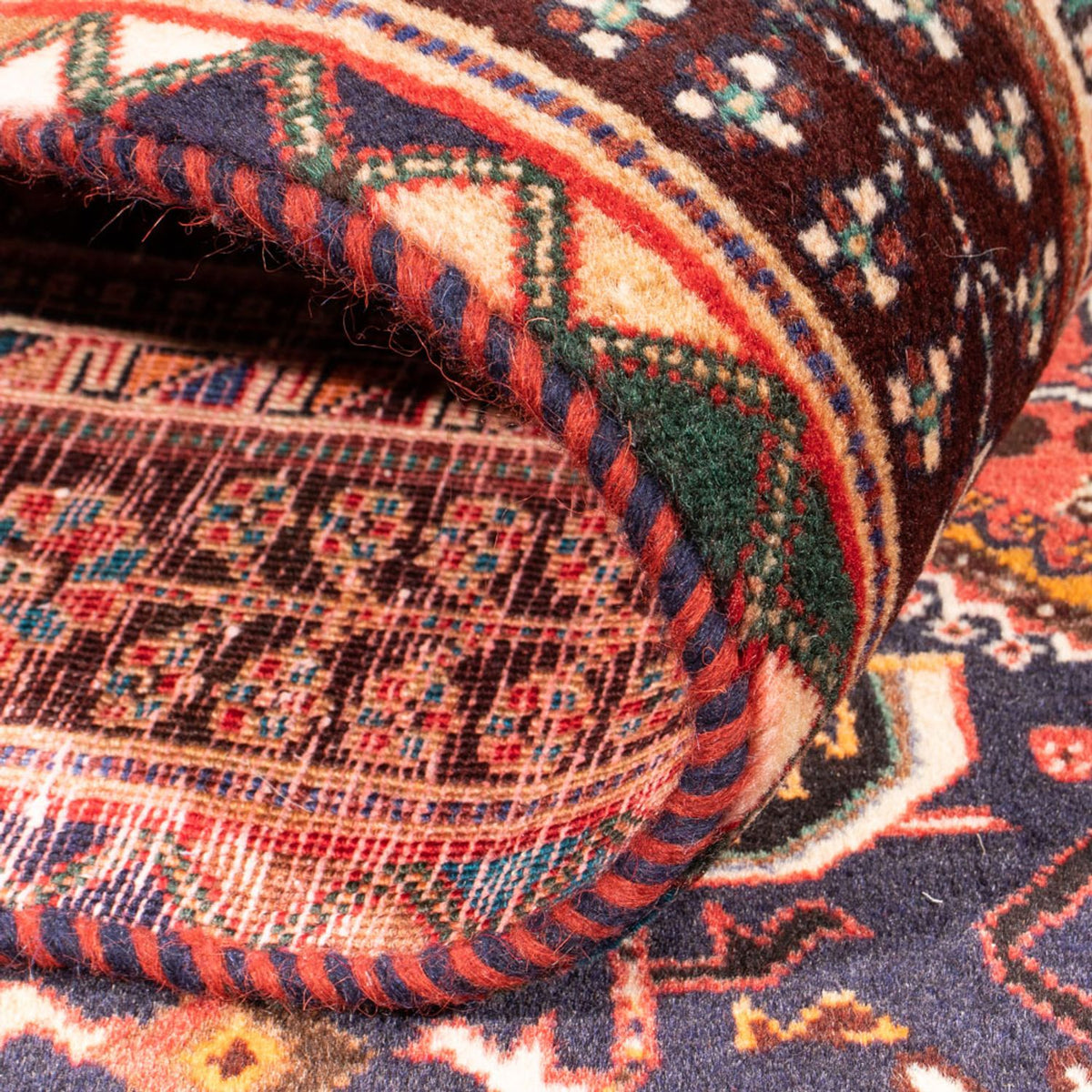 Perski dywan - Nomadyczny - 285 x 185 cm - ciemnoniebieski