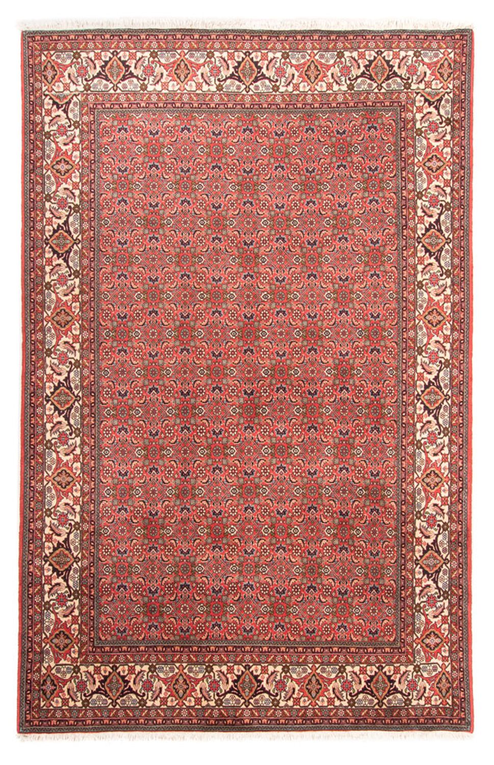 Perski dywan - Bijar - Royal - 300 x 198 cm - czerwony