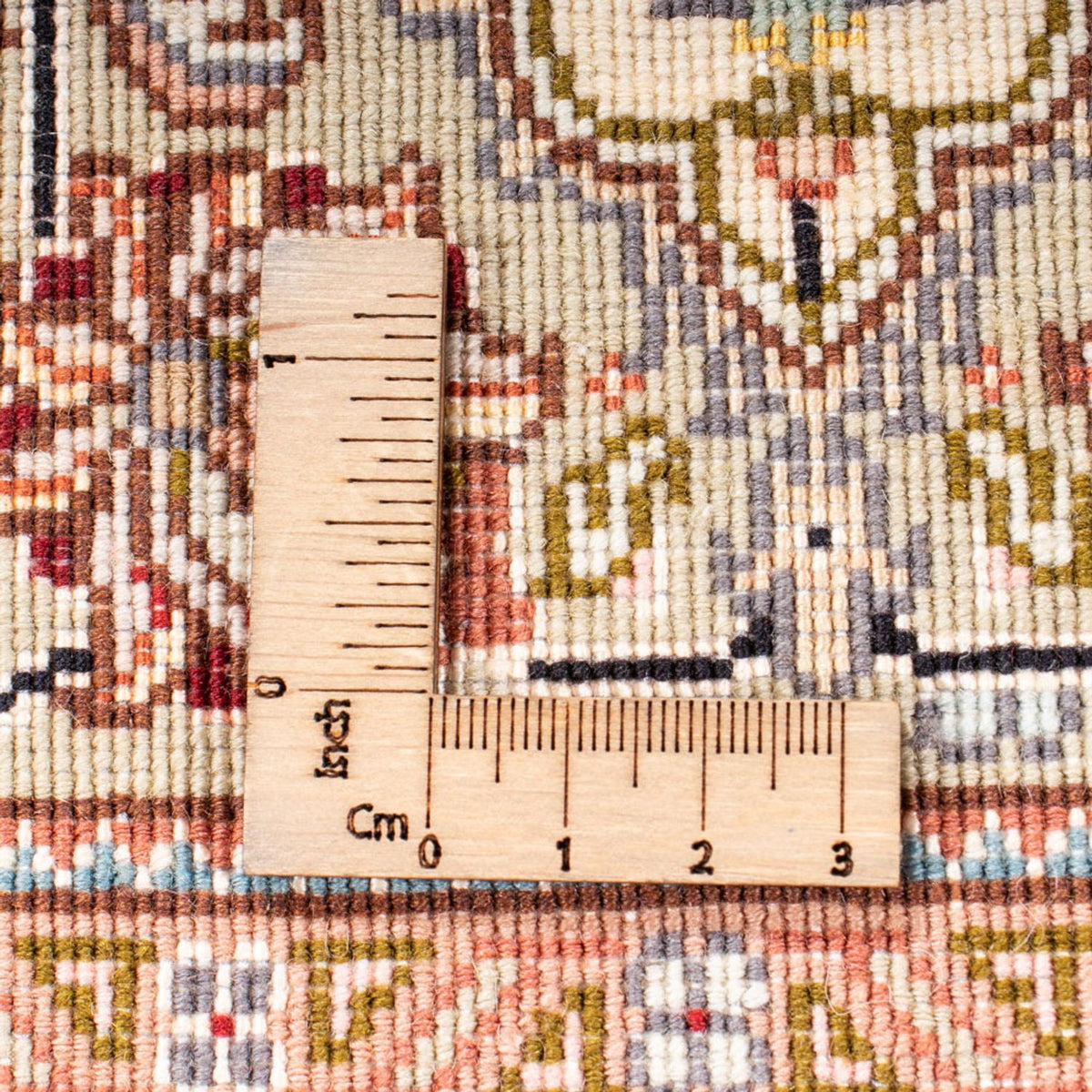 Dywan perski - Tabriz - Królewski - 311 x 208 cm - beżowy