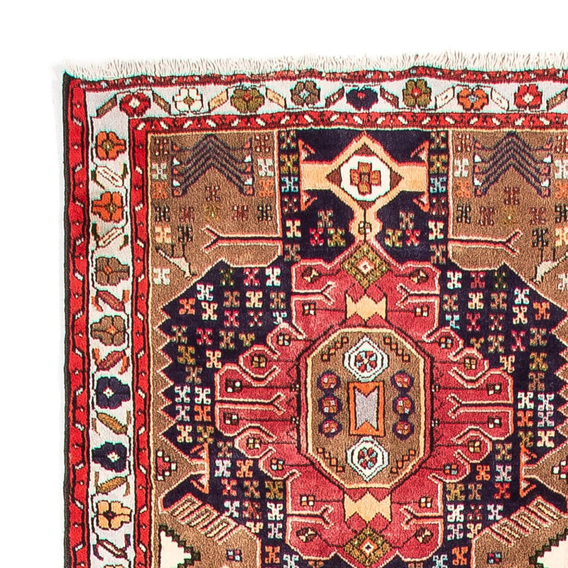 Biegacz Perski dywan - Nomadyczny - 385 x 85 cm - ciemnoniebieski