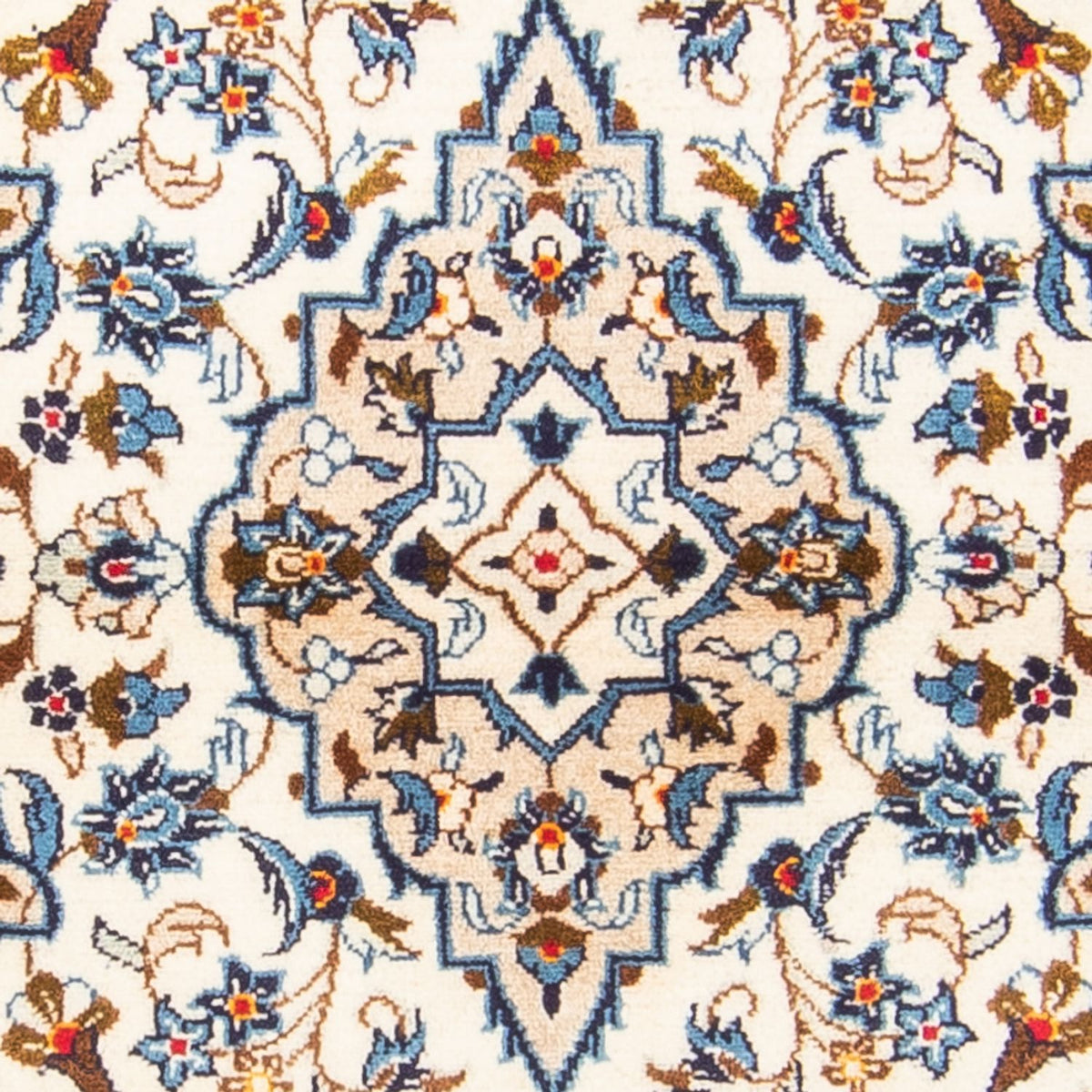 Dywan perski - Keshan - 154 x 96 cm - beżowy