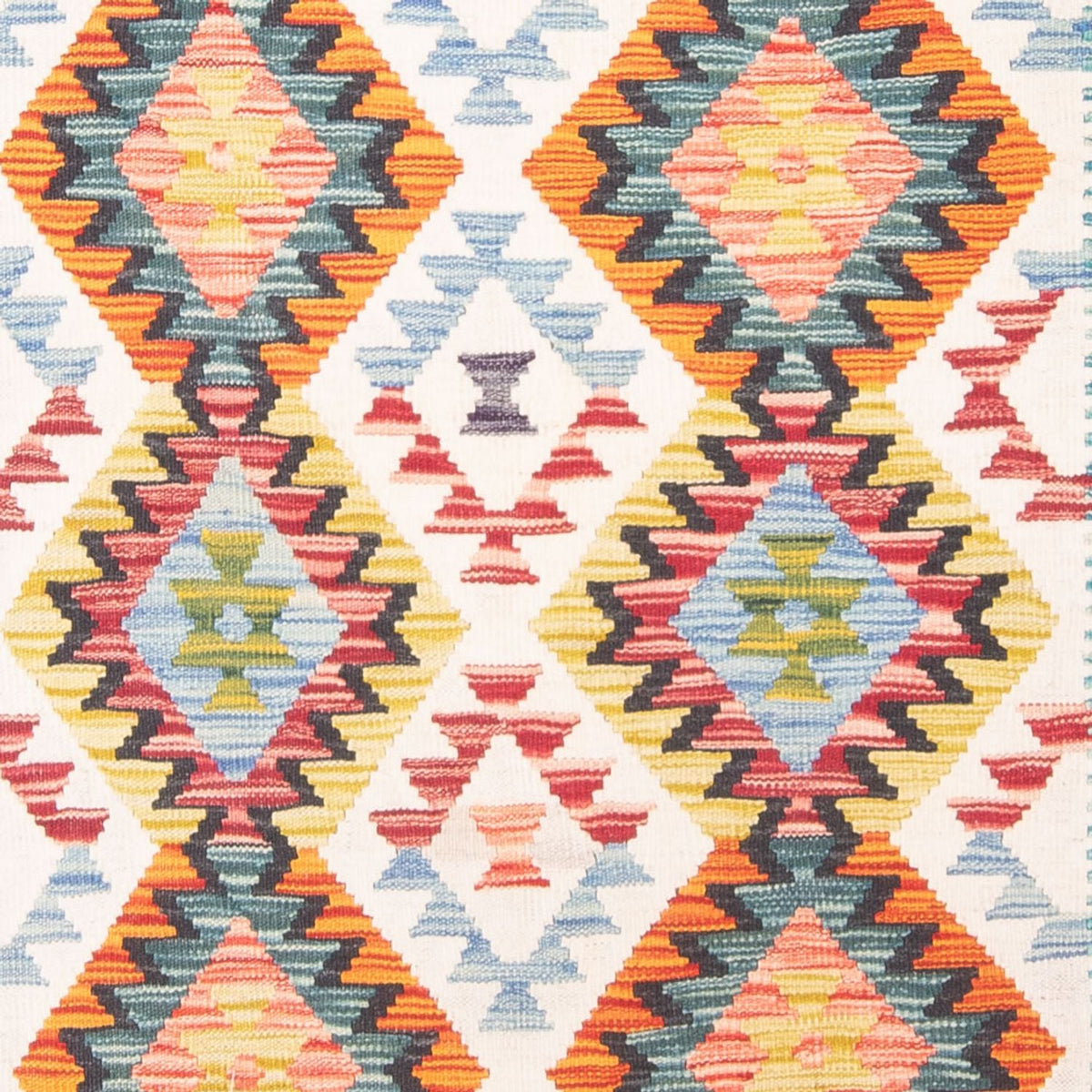 Dywan Kelim - Splash - 251 x 182 cm - wielokolorowy