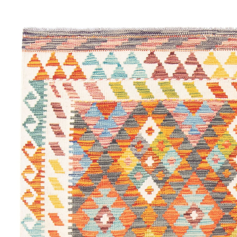 Dywan Kelim - Splash - 195 x 156 cm - wielokolorowy