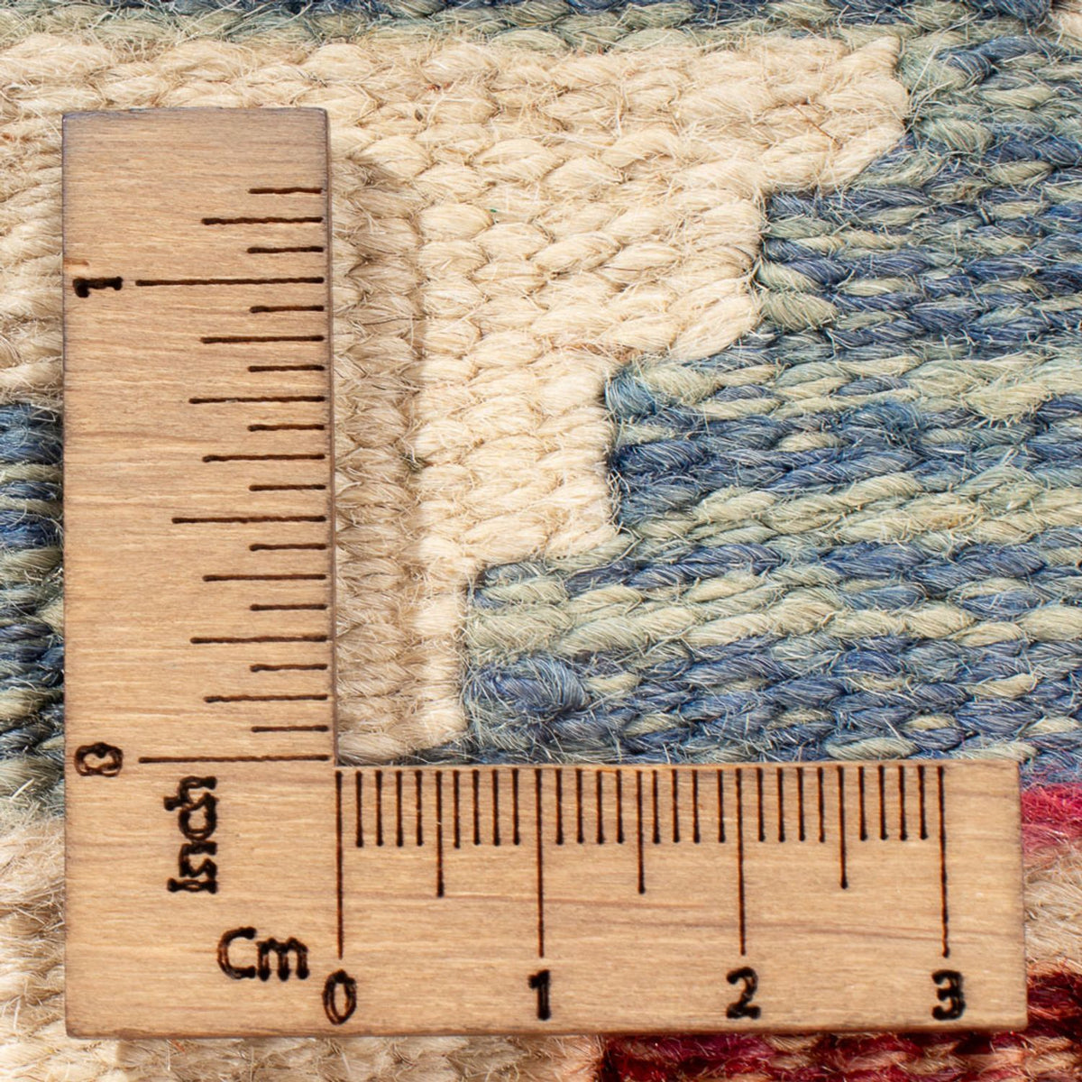 Dywan Kelim - Splash - 195 x 156 cm - wielokolorowy