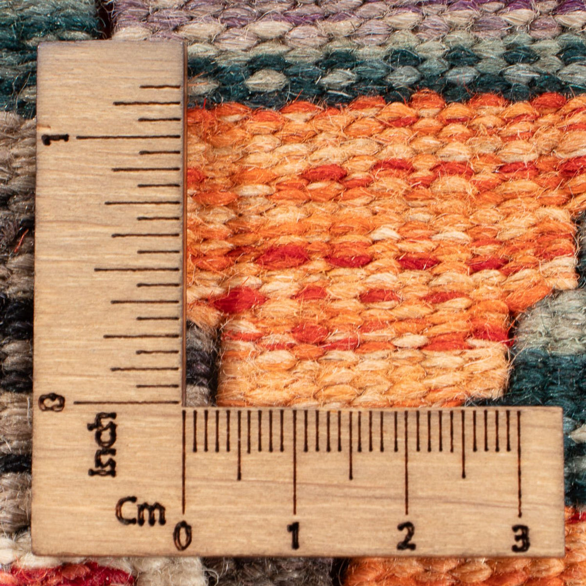 Dywan Kelim - Splash - 197 x 162 cm - wielokolorowy