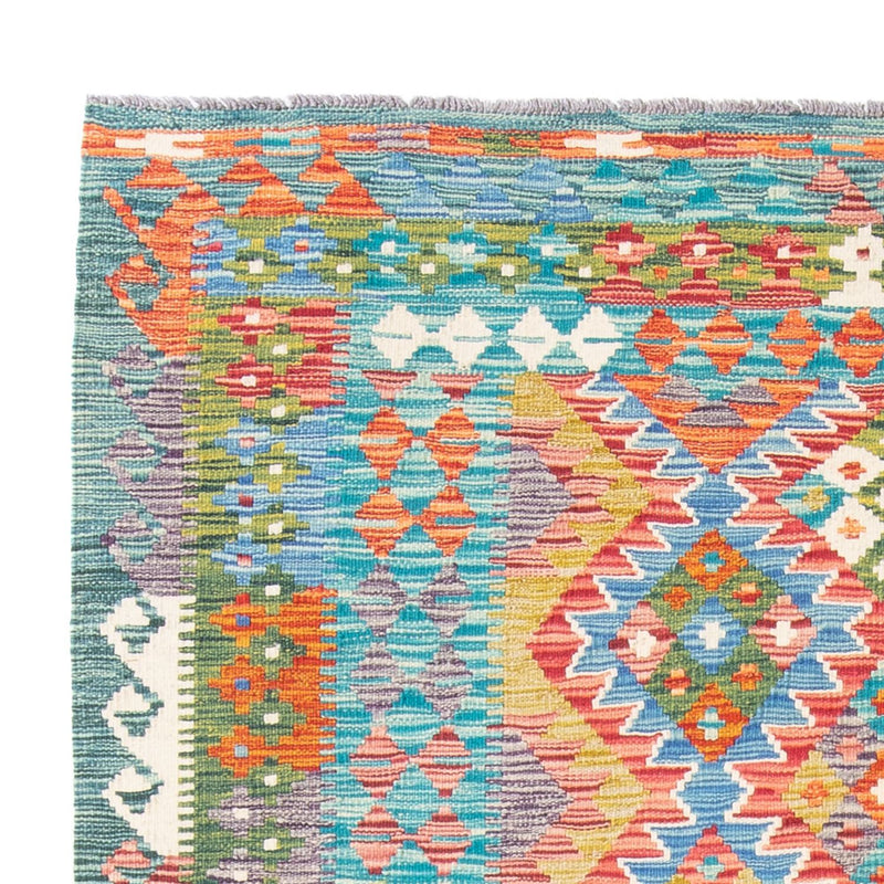 Dywan Kelim - Splash - 196 x 152 cm - wielokolorowy