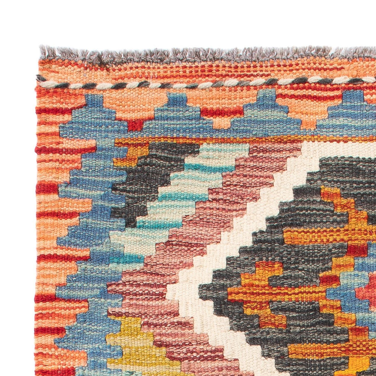 Dywan Kelim - Splash - 92 x 63 cm - wielokolorowy