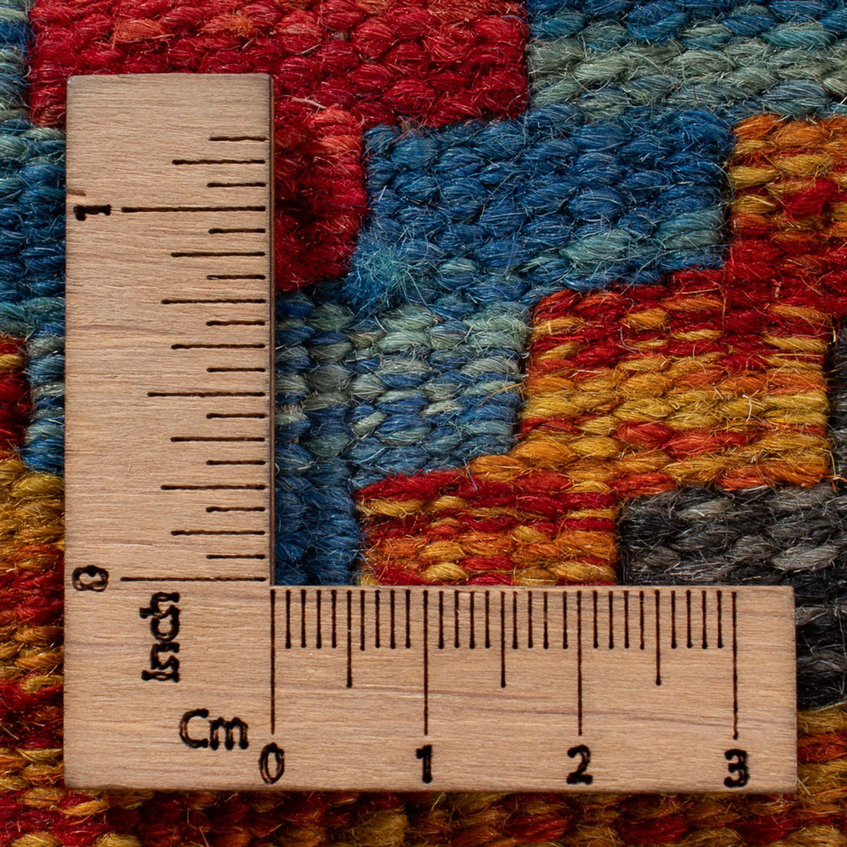 Dywan Kelim - Splash - 92 x 63 cm - wielokolorowy