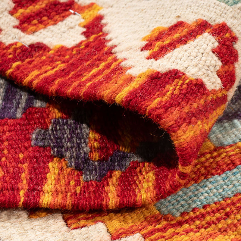 Dywan Kelim - Splash - 91 x 62 cm - wielokolorowy