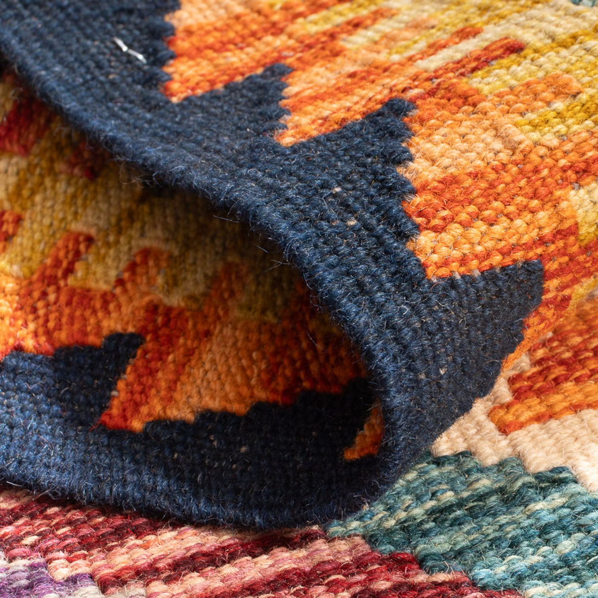 Dywan Kelim - Splash - 85 x 62 cm - wielokolorowy