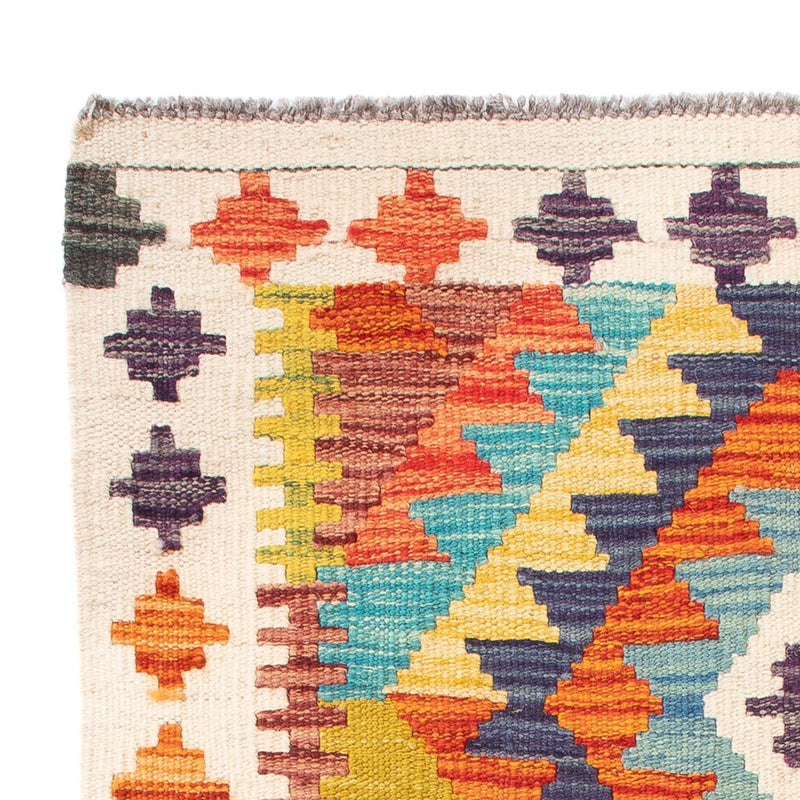 Dywan Kelim - Splash - 84 x 62 cm - wielokolorowy