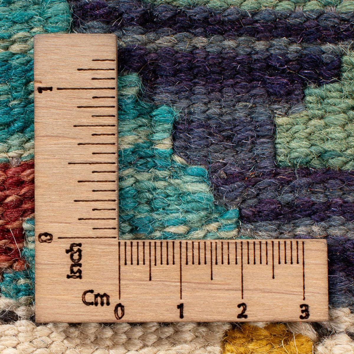 Dywan Kelim - Splash - 84 x 62 cm - wielokolorowy