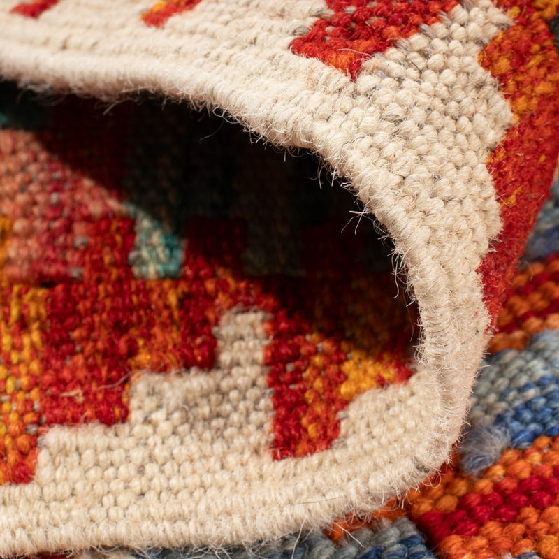 Dywan Kelim - Splash - 93 x 65 cm - wielokolorowy