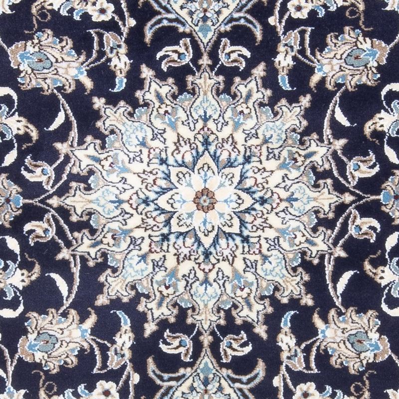 Dywan perski - Nain - 202 x 144 cm - ciemnoniebieski