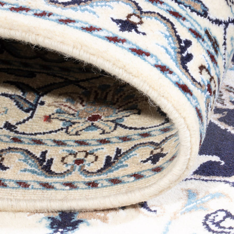 Dywan perski - Nain - 202 x 144 cm - ciemnoniebieski