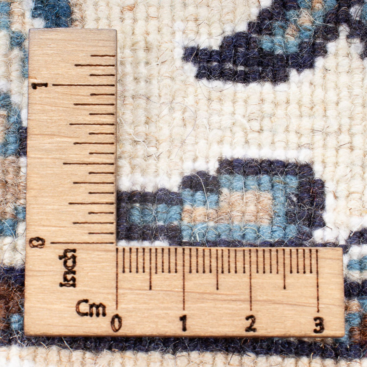 Dywan perski - Nain - 206 x 144 cm - kremowy