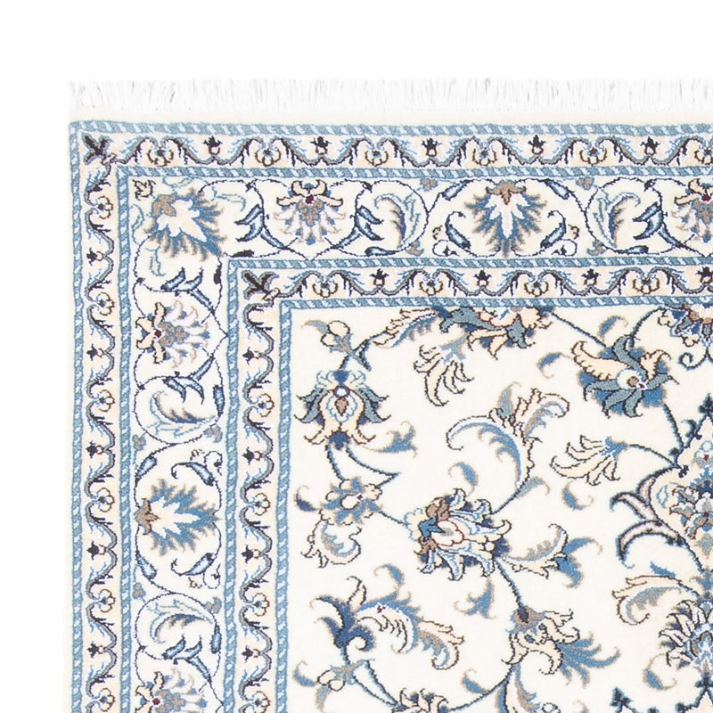 Dywan perski - Nain - 194 x 147 cm - kremowy