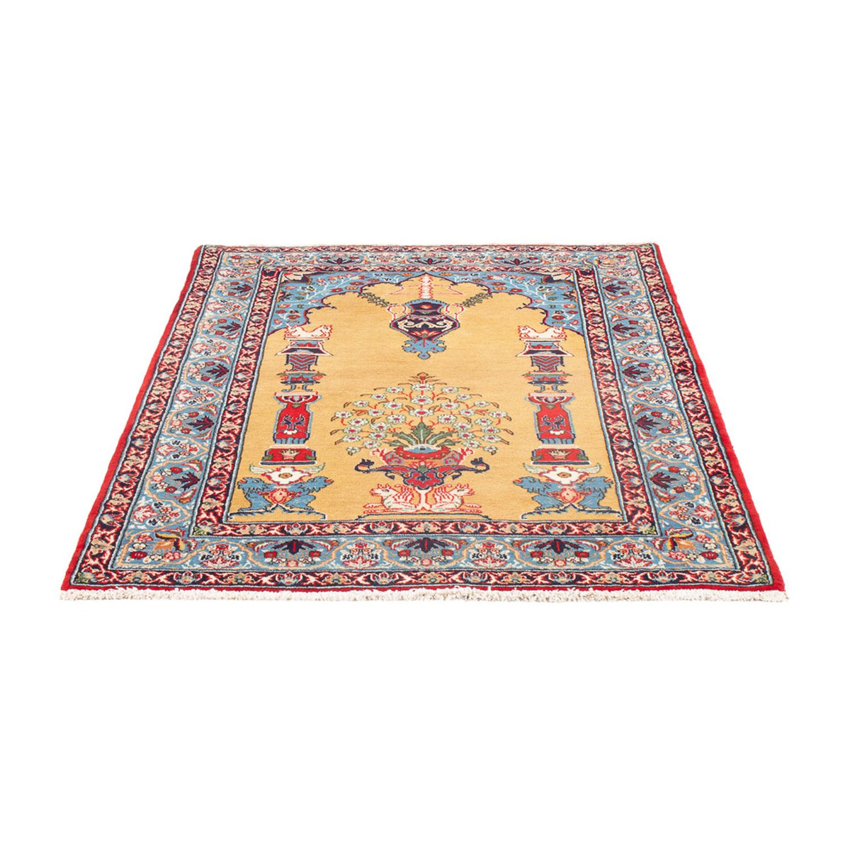 Dywan perski - Isfahan - Premium - 155 x 108 cm - wielokolorowy