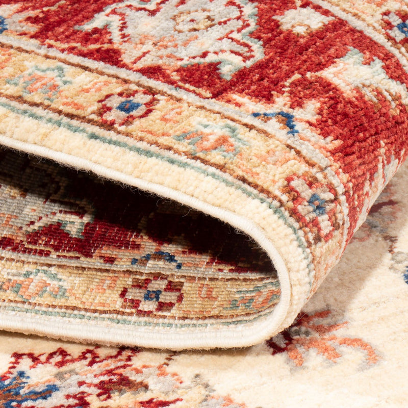 Dywan Zieglera - 188 x 128 cm - kremowy