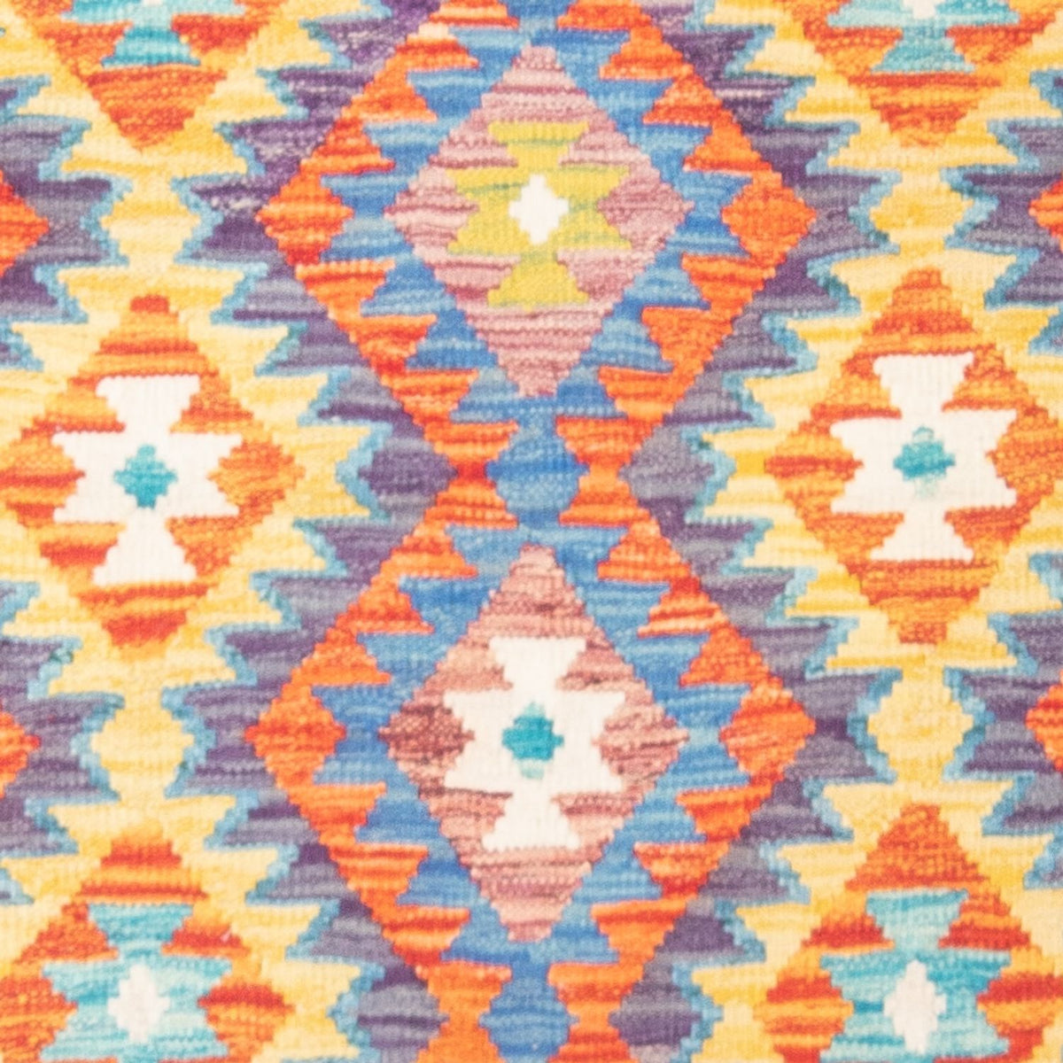 Dywan Kelim - Splash - 155 x 102 cm - wielokolorowy