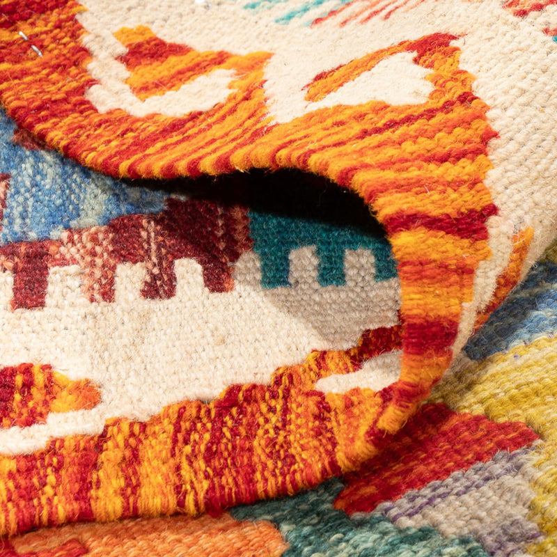 Dywan Kelim - Splash - 147 x 101 cm - wielokolorowy