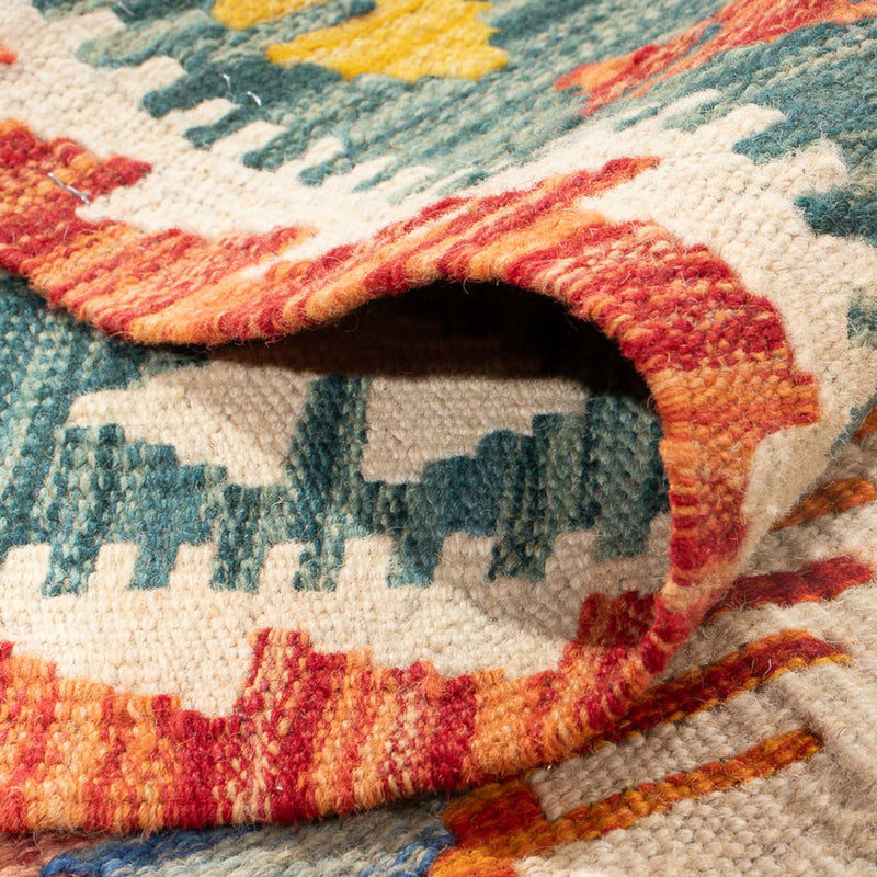 Dywan Kelim - Splash - 150 x 110 cm - wielokolorowy