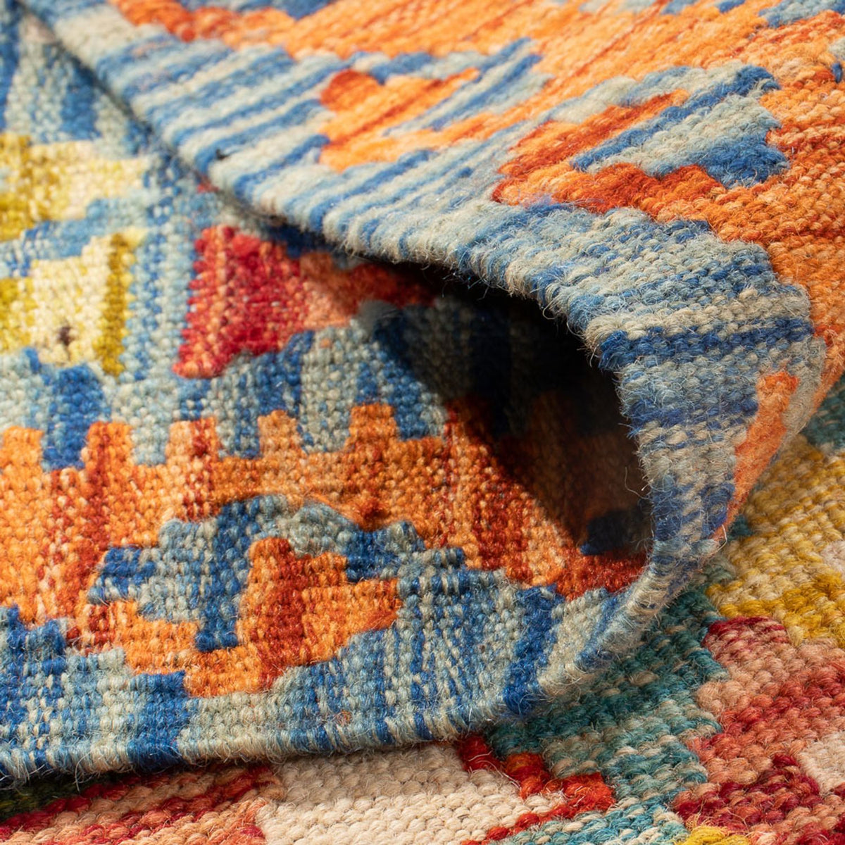 Dywan Kelim - Splash - 143 x 98 cm - wielokolorowy