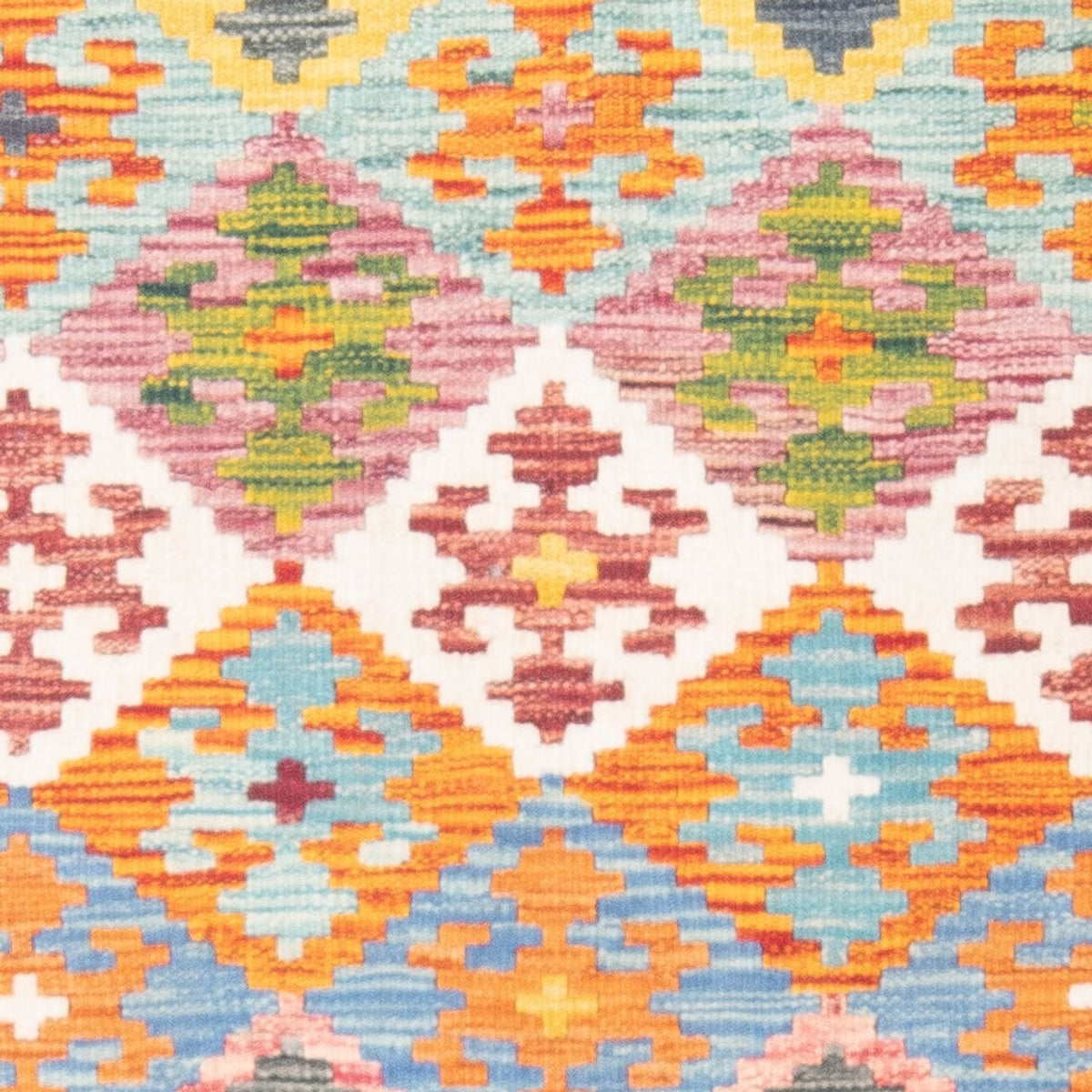 Dywan Kelim - Splash - 144 x 100 cm - wielokolorowy