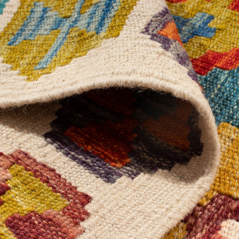 Dywan Kelim - Splash - 143 x 104 cm - wielokolorowy