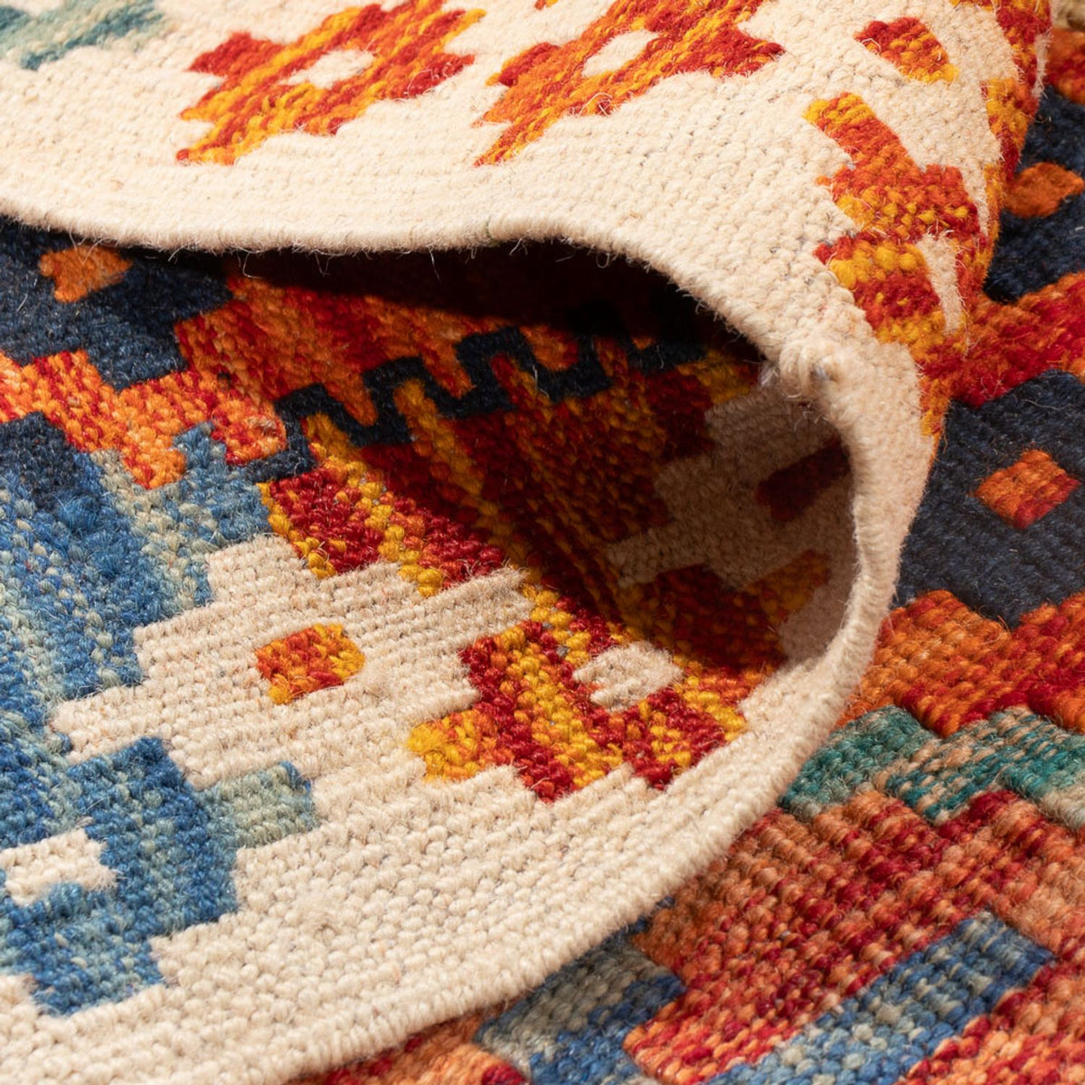 Dywan Kelim - Splash - 150 x 99 cm - wielokolorowy