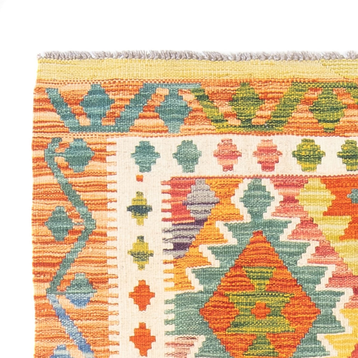 Dywan Kelim - Splash - 147 x 100 cm - wielokolorowy