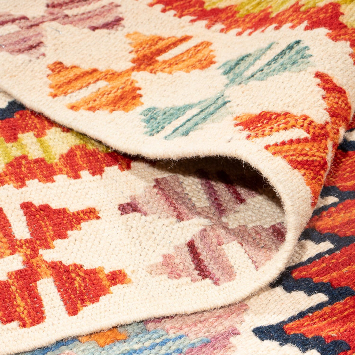 Dywan Kelim - Splash - 150 x 101 cm - wielokolorowy