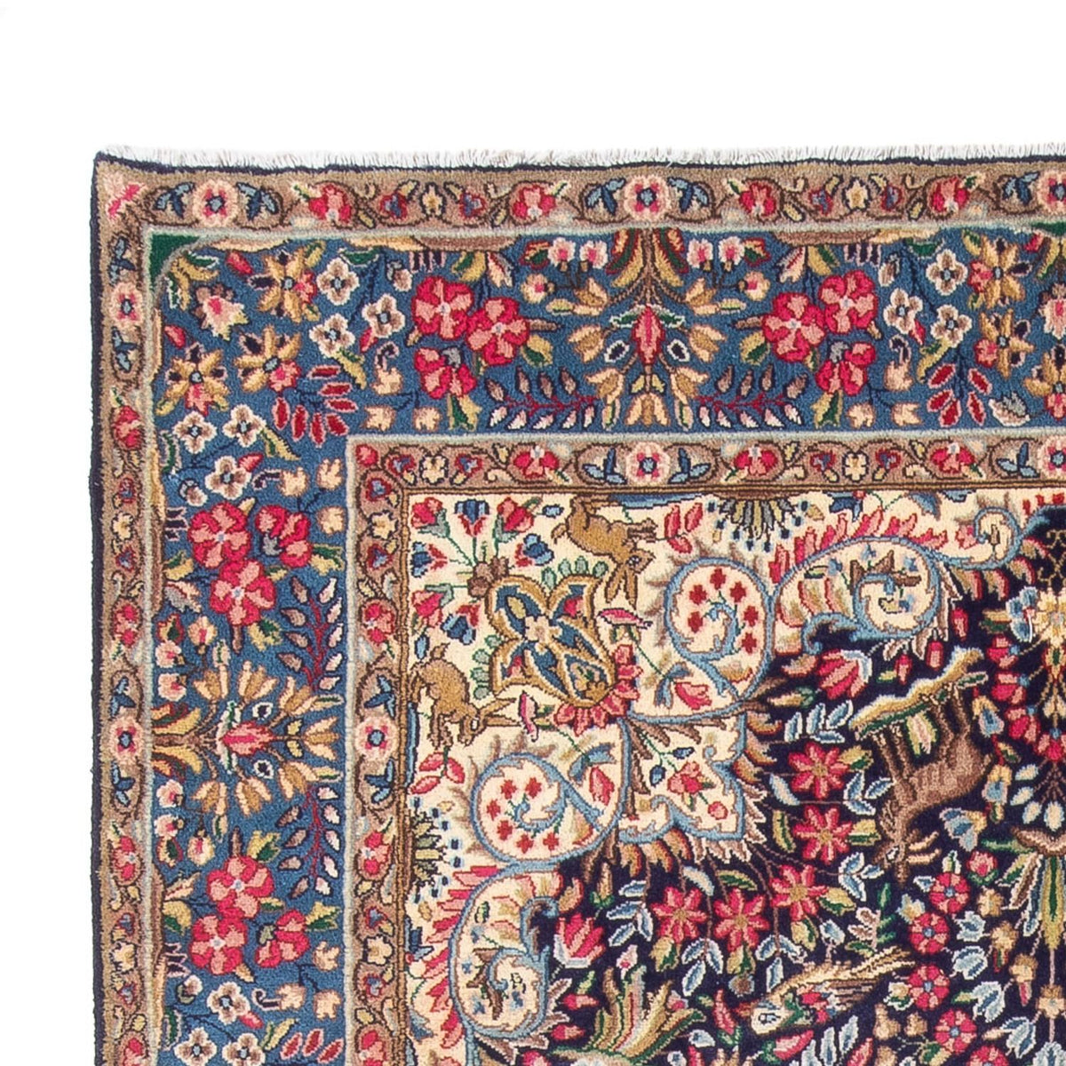 Dywan perski - Klasyczny - 306 x 192 cm - ciemna czerwień