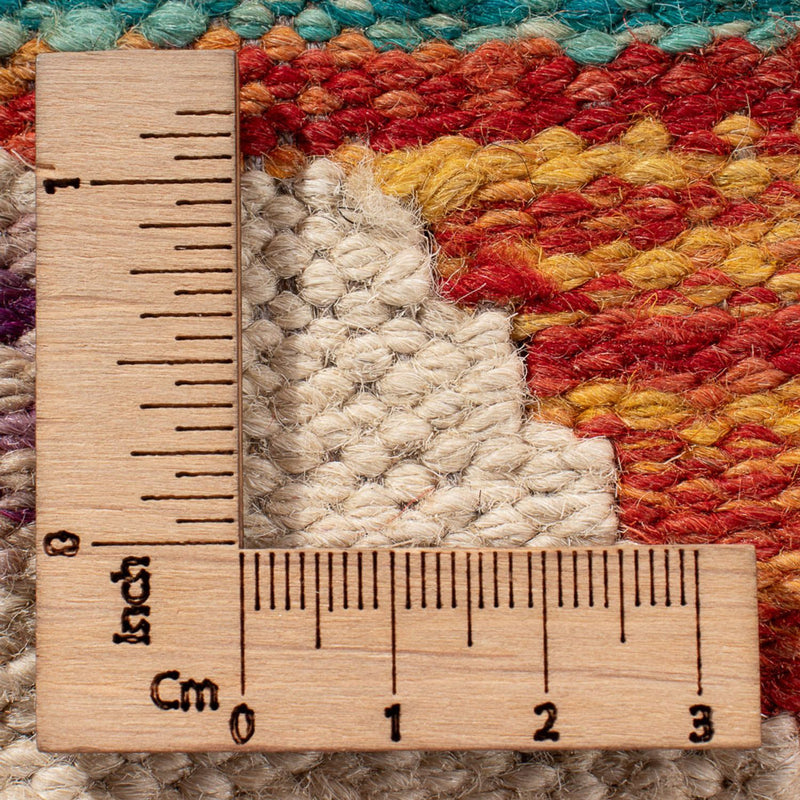 Dywan Kelim - Splash - 298 x 199 cm - wielokolorowy