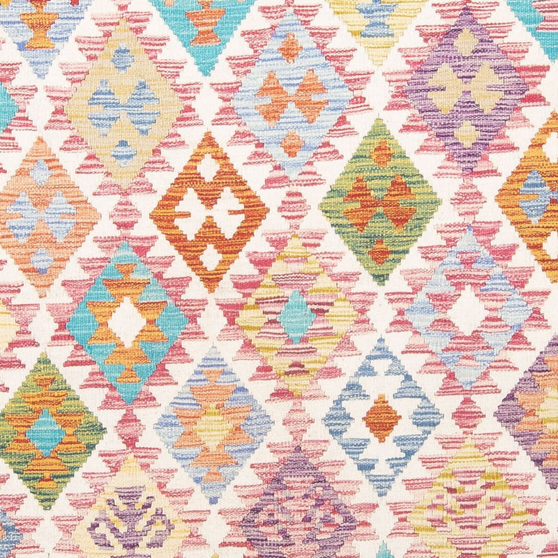 Dywan Kelim - Splash - 291 x 198 cm - wielokolorowy