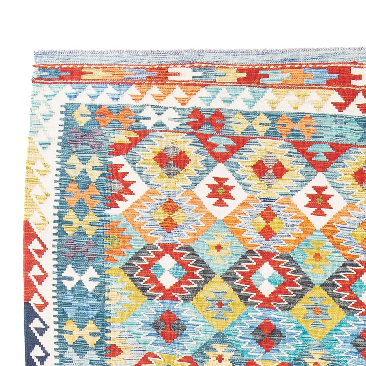 Dywan Kelim - Splash - 290 x 202 cm - wielokolorowy