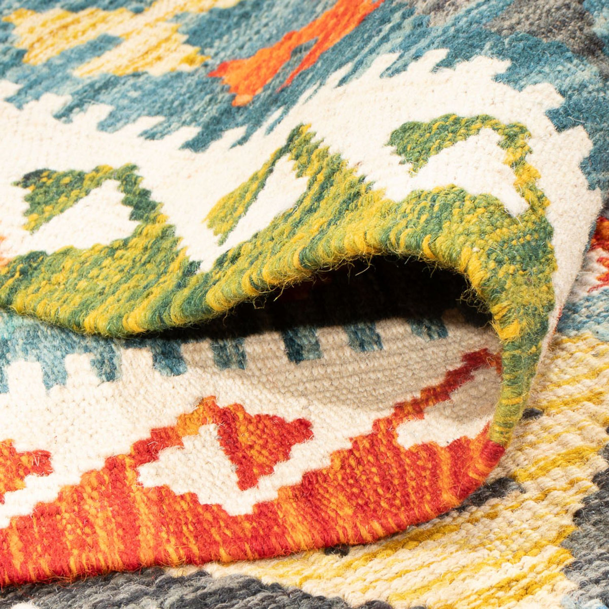 Dywan Kelim - Splash - 290 x 202 cm - wielokolorowy