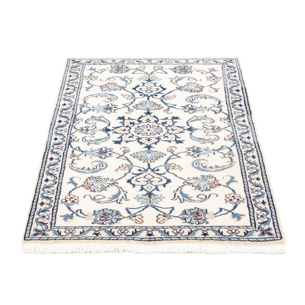 Dywan perski - Nain - 127 x 67 cm - kremowy