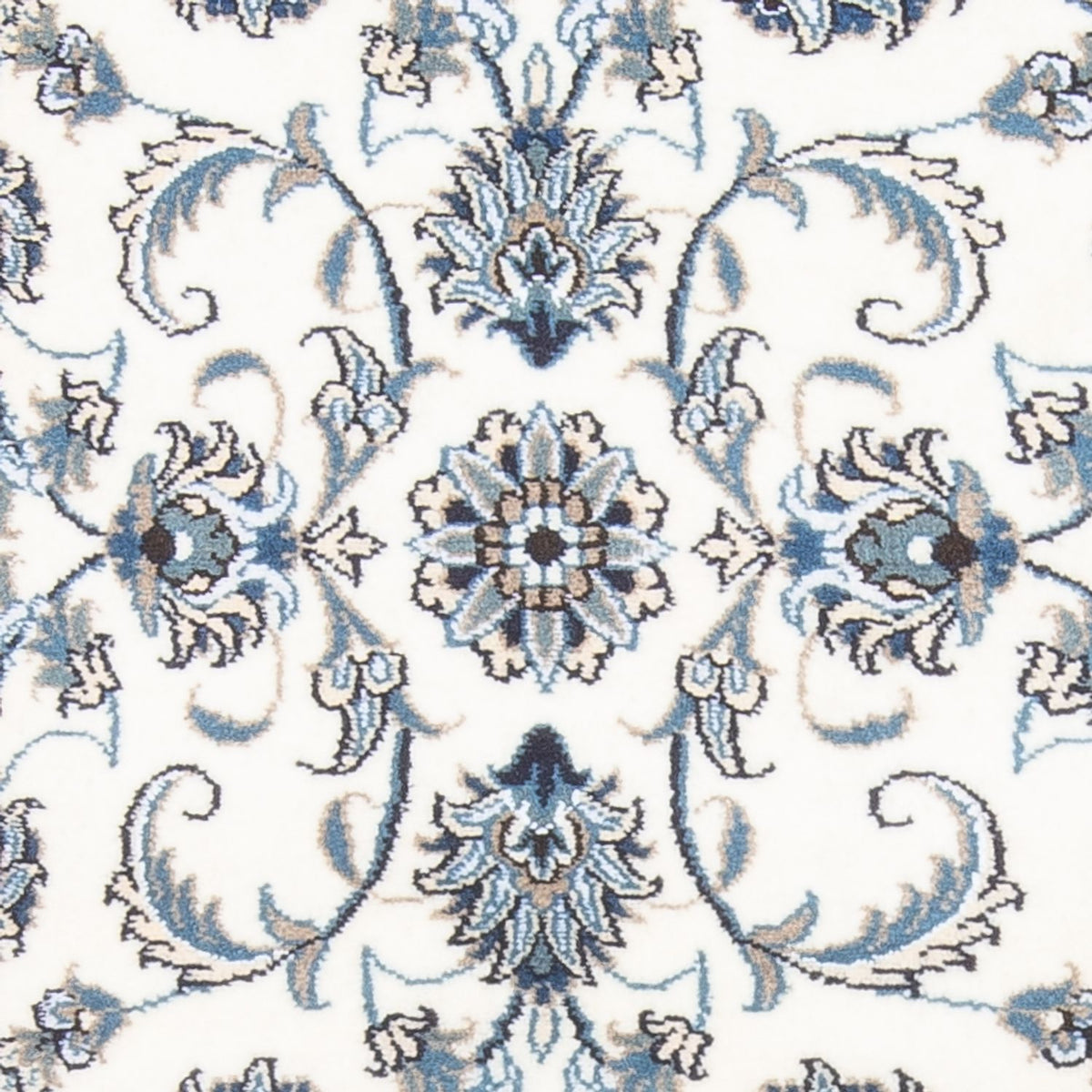 Biegacz Dywan perski - Nain - 264 x 74 cm - kremowy