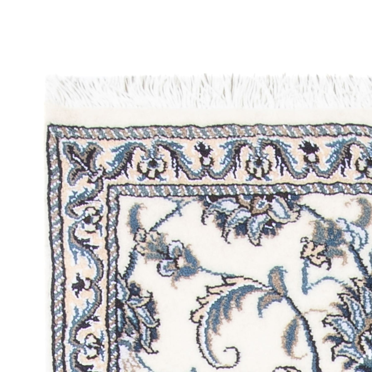 Biegacz Dywan perski - Nain - 264 x 74 cm - kremowy