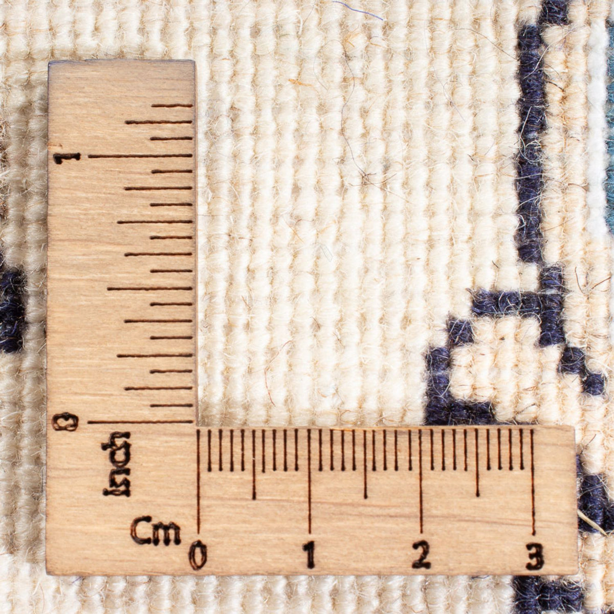 Biegacz Dywan perski - Nain - 264 x 74 cm - kremowy