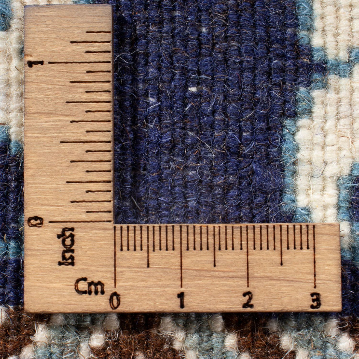 Dywan perski - Nain - 137 x 71 cm - ciemnoniebieski