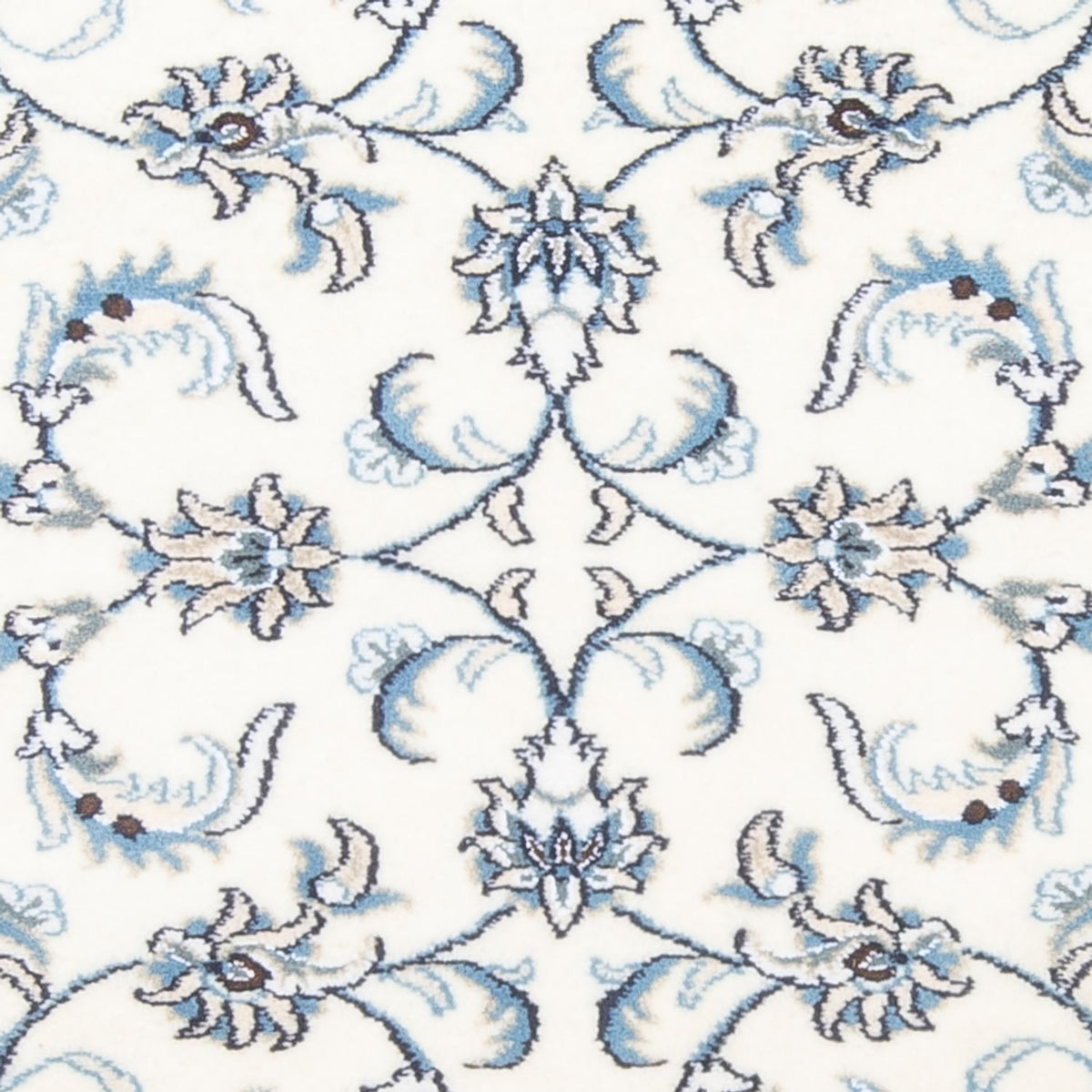 Biegacz Dywan perski - Nain - 184 x 76 cm - kremowy